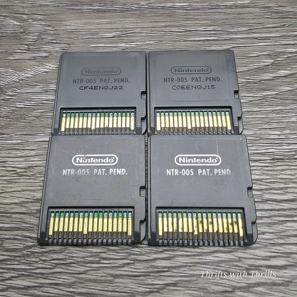 Nintendo DS Game Bundle - 4 Games - NFS MW, My Farm, The Quest Trio,‎ Pet Vet